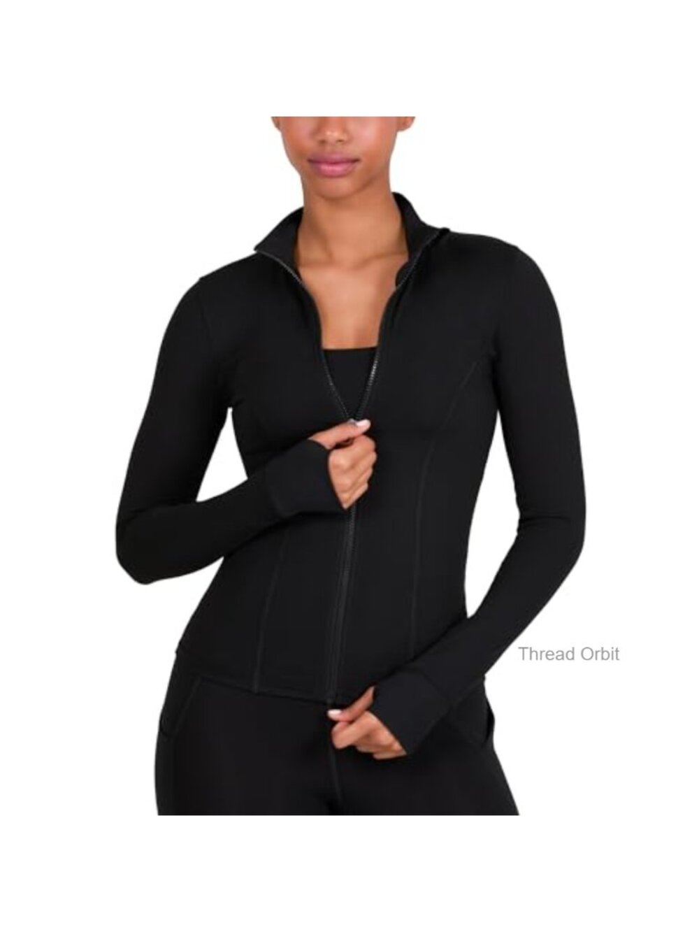 Women's Ultraluxe Full Zip Active Jacket 4-Way Stretch Thumbholes